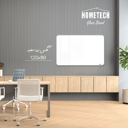 گلس برد   120x80 cm سفید