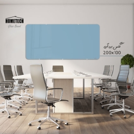 گلس برد  200x100  cm آبی روشن گلس برد  200x100  cm آبی روشن