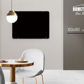 گلس برد  60x80 cm مشکی گلس برد  60x80 cm مشکی